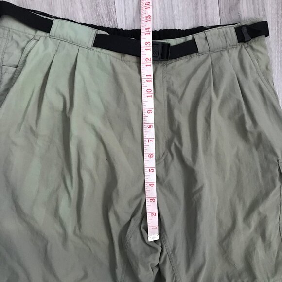 Exofficio Cargo Pants Green Belted Mens Large - Picture 4 of 8